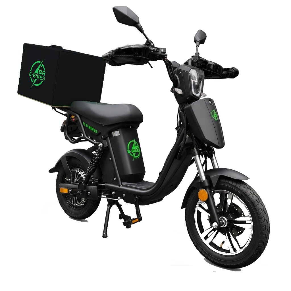 BR250 Series 3 Commercial Electric Delivery Bike with Cargo Box